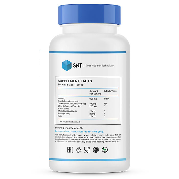 SNT Ester-C Plus 900 мг 60 таб