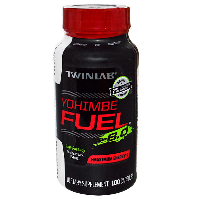 Twinlab Yohimbe Fuel 8.0 (100 капс)