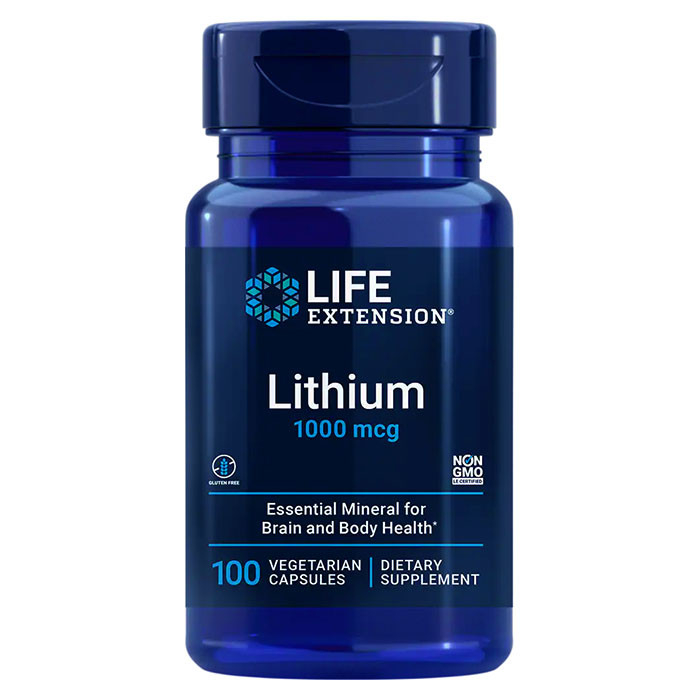Life Extension Lithium 1000 мг 100 капс