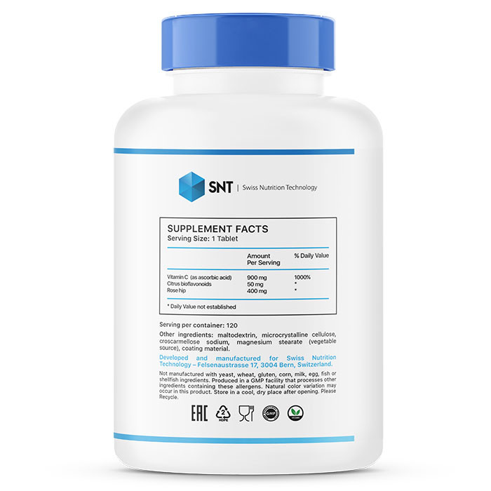 SNT Vitamin C 900 мг 120 таб