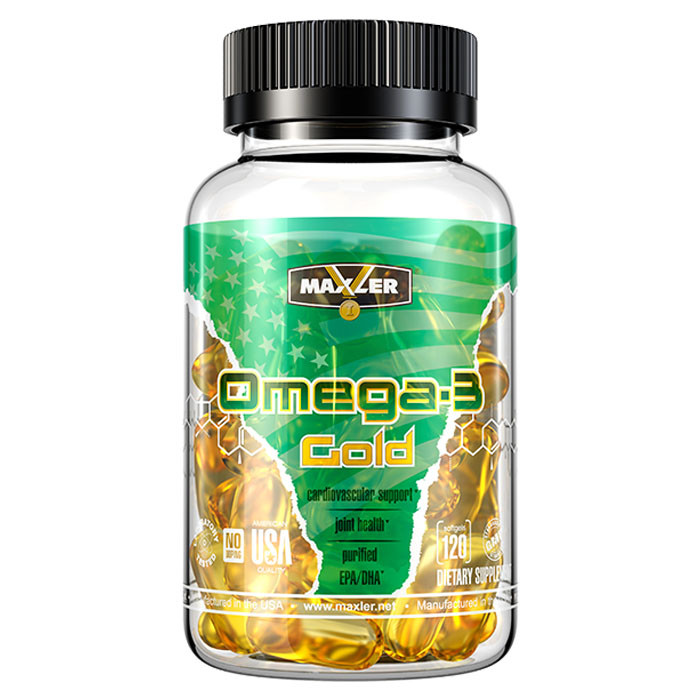 Maxler Omega-3 Gold (120 гель-капс)