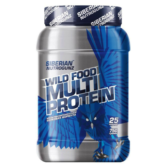 Siberian Nutrogunz Wild Food Multi Protein 750 гр купить в ...