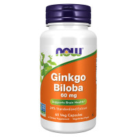 NOW Ginkgo Biloba 60 мг 60 капс