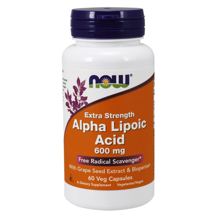 NOW Alpha Lipoic Acid 600 мг (60 капс)
