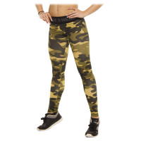 NEBBIA Camo Leggins 203 Green Camo