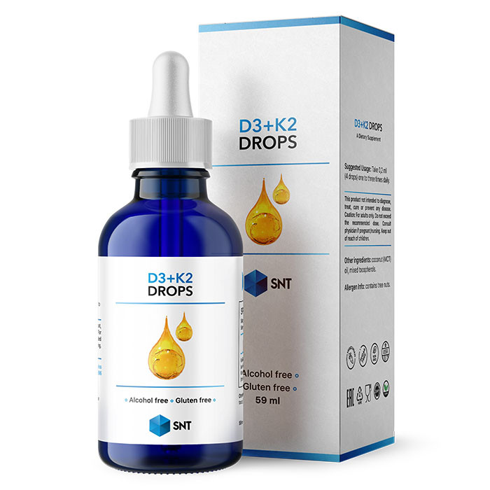 SNT Liquid D3+K2 Drops 59 мл