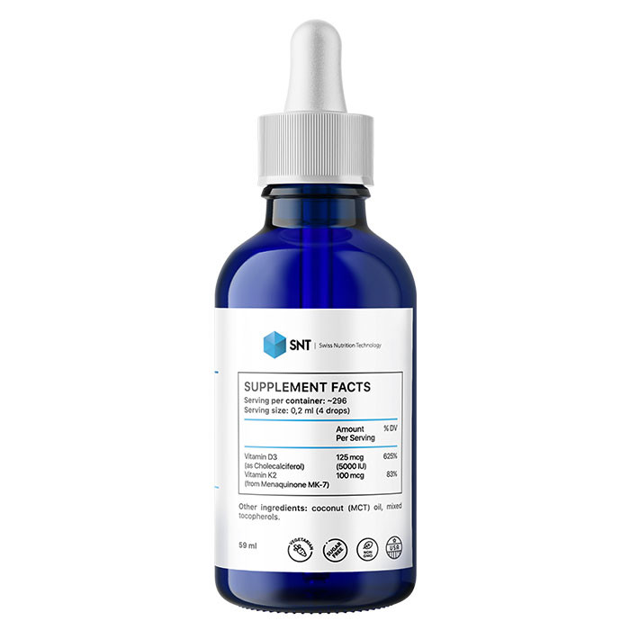 SNT Liquid D3+K2 Drops 59 мл
