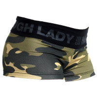 NEBBIA Camo Hotpants 245 Green Camo