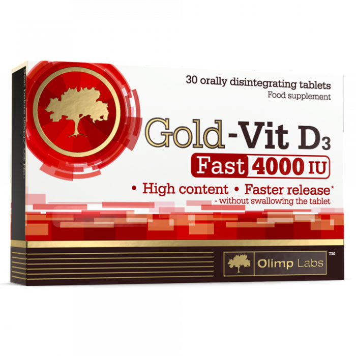 Olimp Labs Gold-Vit D3 4000 Fast 30 таб