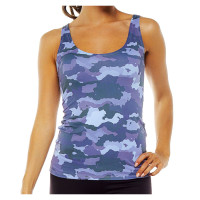 Майка принтованная ProFit mk.031 серый кам