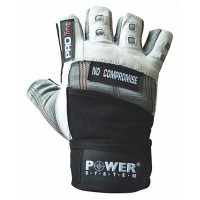 Перчатки PowerSystem PS2700 серо-белые