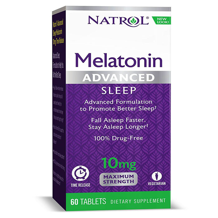 Natrol Melatonin Advanced Sleep 10 мг (60 таб)