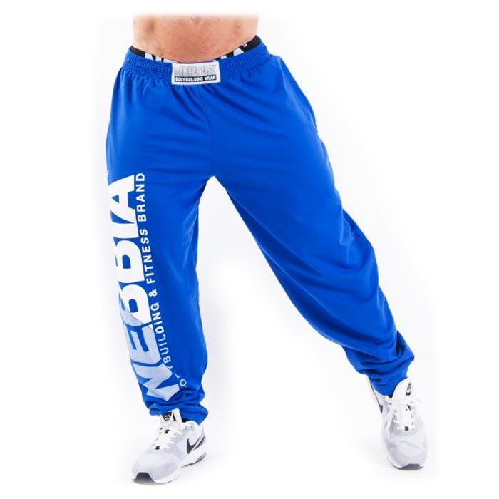 NEBBIA HardCore Fitness Sweatpants 310 Blue
