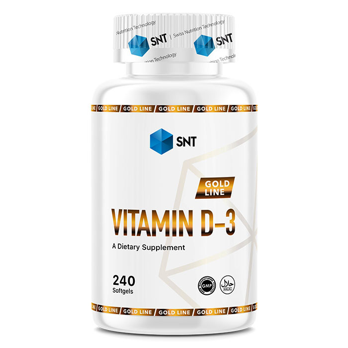 SNT Gold Line Vitamin D-3 5000 240 гель-капс