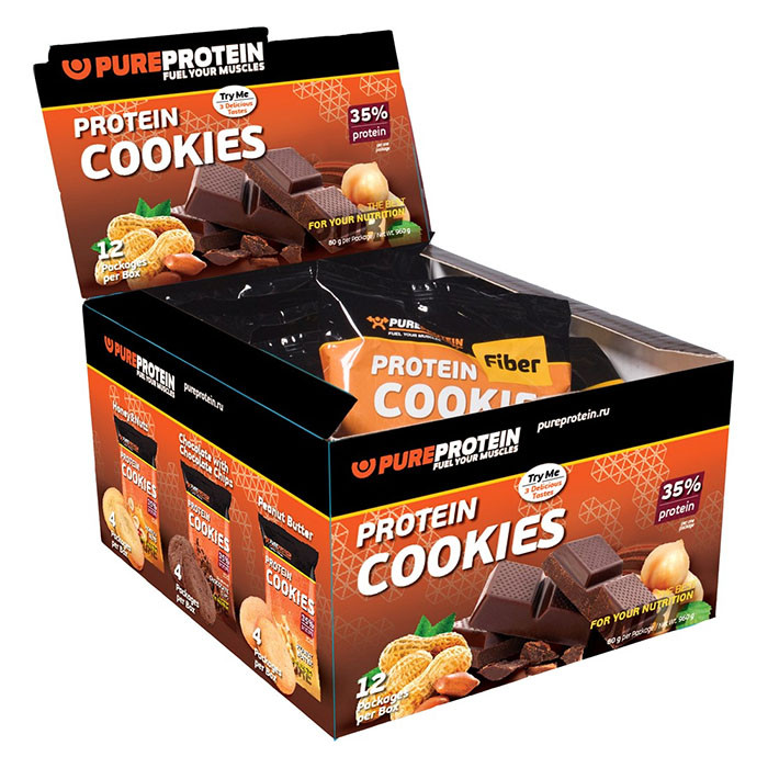 PureProtein Protein Cookies (12 уп)