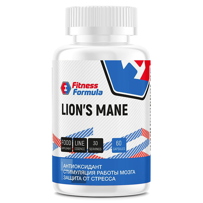 Fitness Formula Lion's Mane 500 мг 60 капс