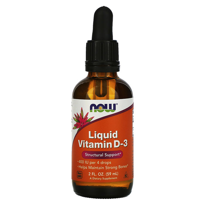 NOW Liquid Vitamin D-3 (59 мл)