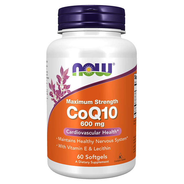 NOW CoQ10 600 мг 60 капс