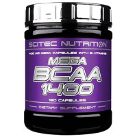 Scitec Nutrition Mega BCAA 1400 (180 капс)