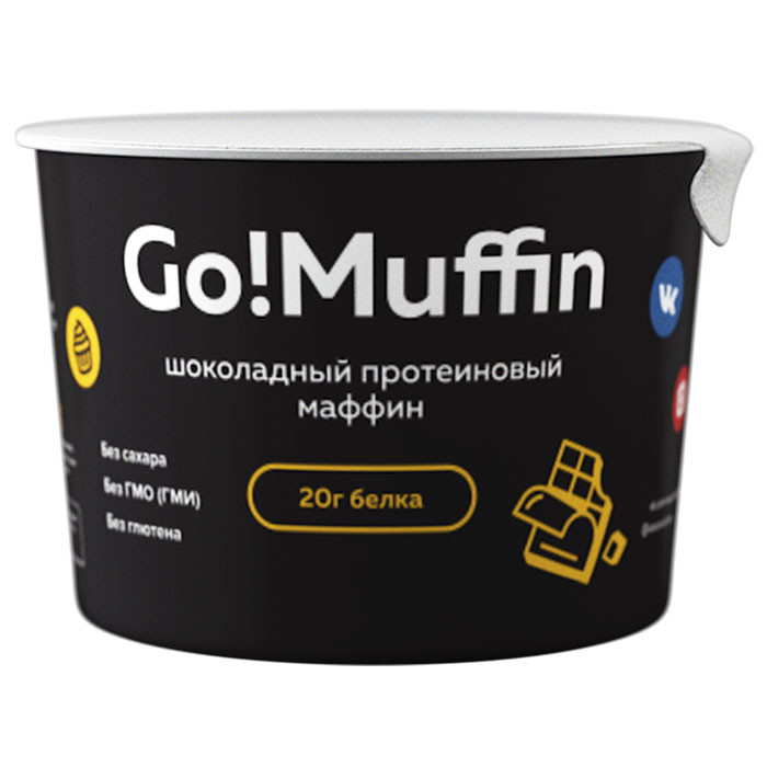 Протеиновый маффин Vasco GO!Muffin (54 гр)