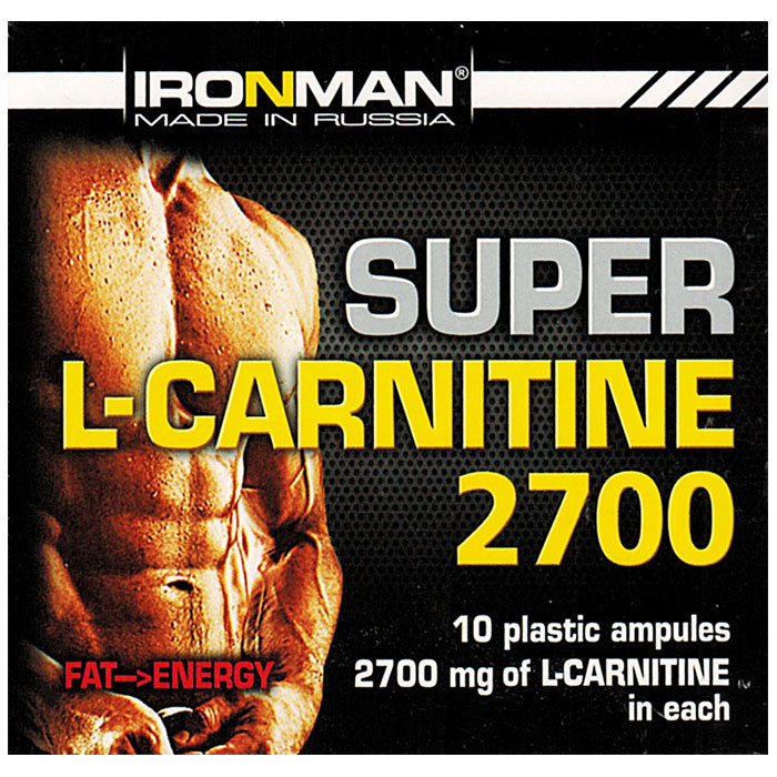 IronMan Супер L-карнитин 2700 (25 мл)