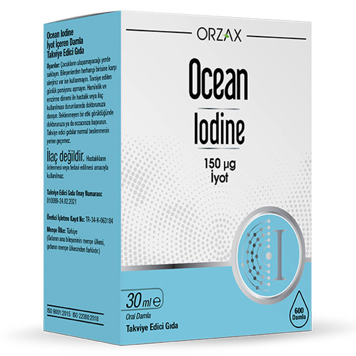 Orzax Ocean Iodine 150 мкг 30 мл
