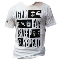 Футболка Maxler Gym Eat Sleep Repeat