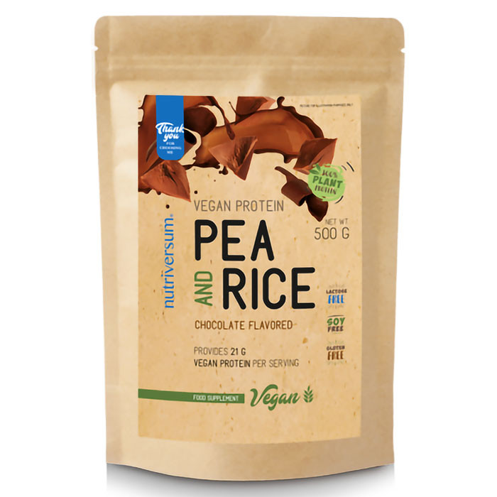 Nutriversum Pea&Rice Vegan Protein (500 гр)