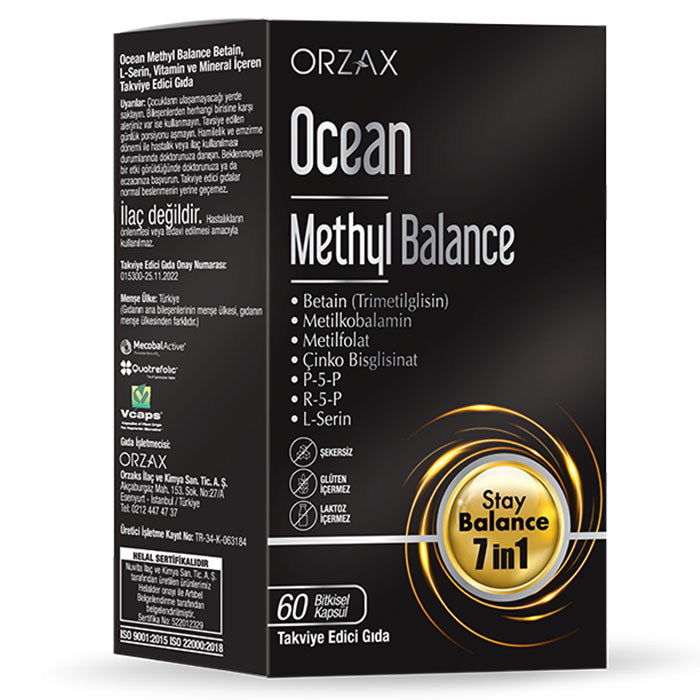 Orzax Ocean Methyl Balance 60 капс