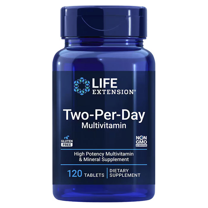 Life Extension Two-Per-Day Multivitamin 120 таб