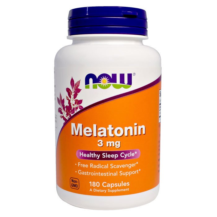 NOW Melatonin 3 мг (180 капс)