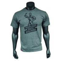 Kevin Levrone T-shirt Double Neck &quot;MMM&quot; Grey