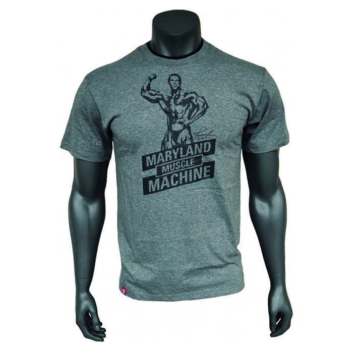 Kevin Levrone T-shirt Double Neck "MMM" Grey