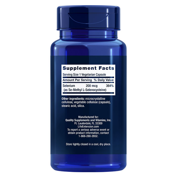 Life Extension Se-Methyl L-Selenocysteine 200 мкг 90 капс