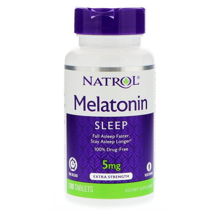 Natrol Melatonin TR 5 мг (100 таб)