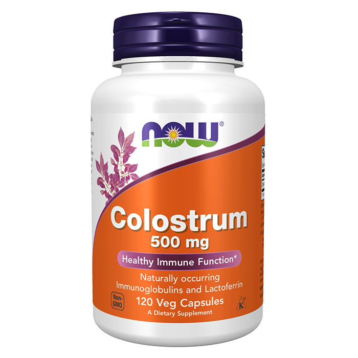NOW Colostrum 500 мг 120 капс*