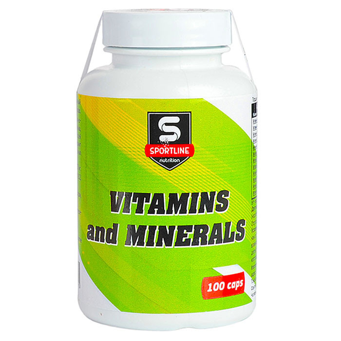 SportLine Vitamins and Minerals (100 капс)