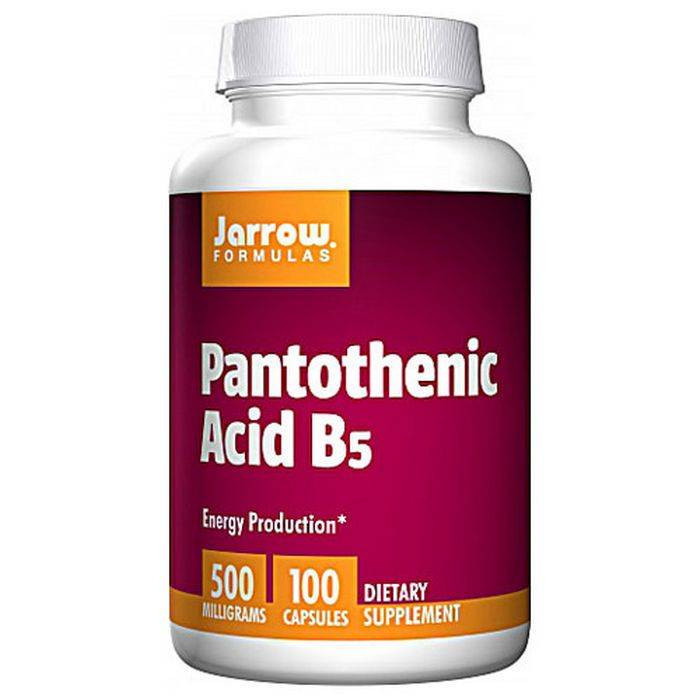 Jarrow Formulas Pantothenic Acid B5 (100 капс)
