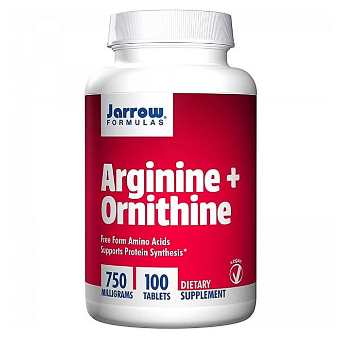 Jarrow Formulas Arginine+Ornithine 100 таб