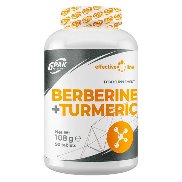 6PAK Nutrition Berberine+Turmeric 90 таб