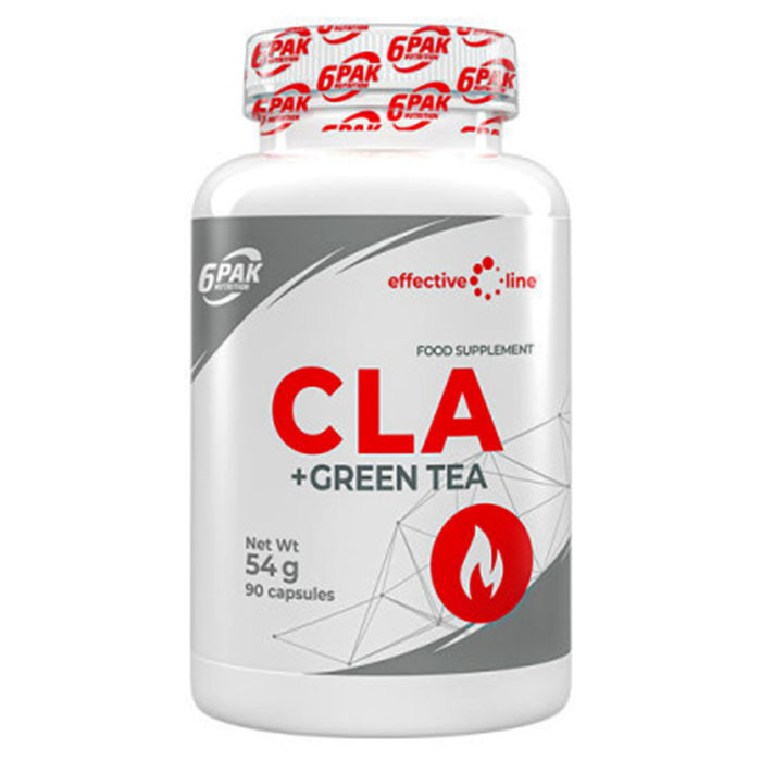 6PAK Nutrition CLA + Green Tea 90 капс