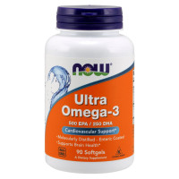 NOW Ultra Omega-3 90 гель-капс