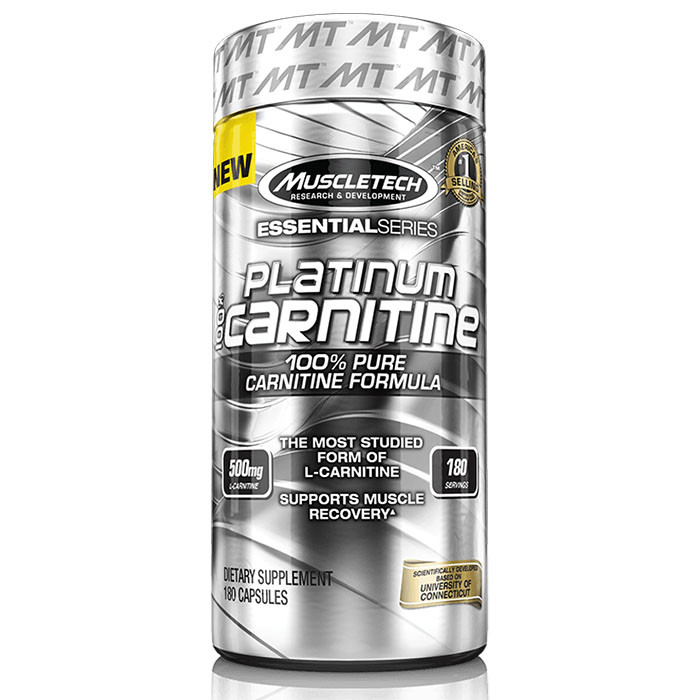 MuscleTech Platinum 100% Carnitine (180 капс)