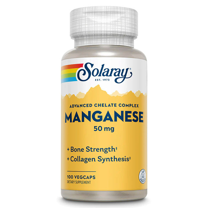 Solaray Manganese 50 мг 100 капс
