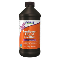 NOW Sunflower Liquid Lecithin 473 мл