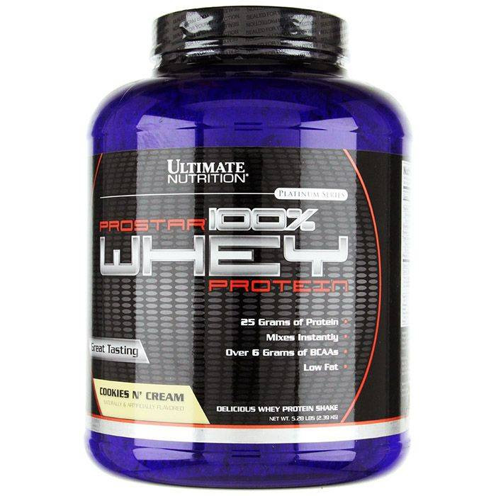 Ultimate Nutrition Prostar Whey Protein (2390 гр)