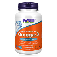 NOW Omega-3 Fish Oil 100 гель-капс