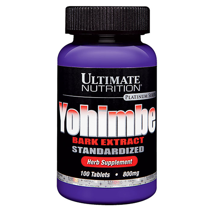 Ultimate Nutrition Yohimbe Bark Extract 800 мг (100 таб)