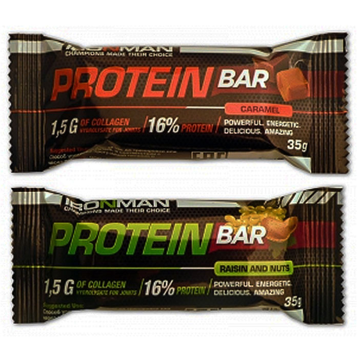 IronMan Protein Bar с коллагеном (35 гр)