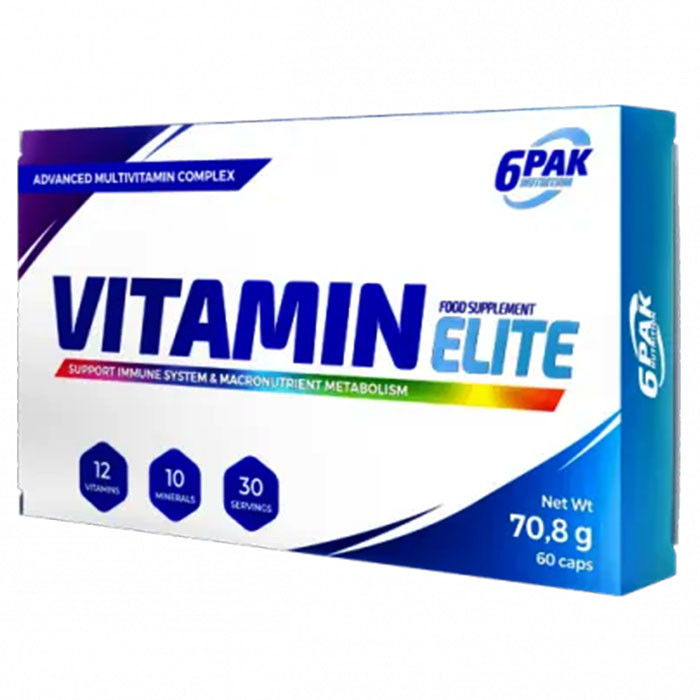 6PAK Nutrition Vitamin Elite 60 капс